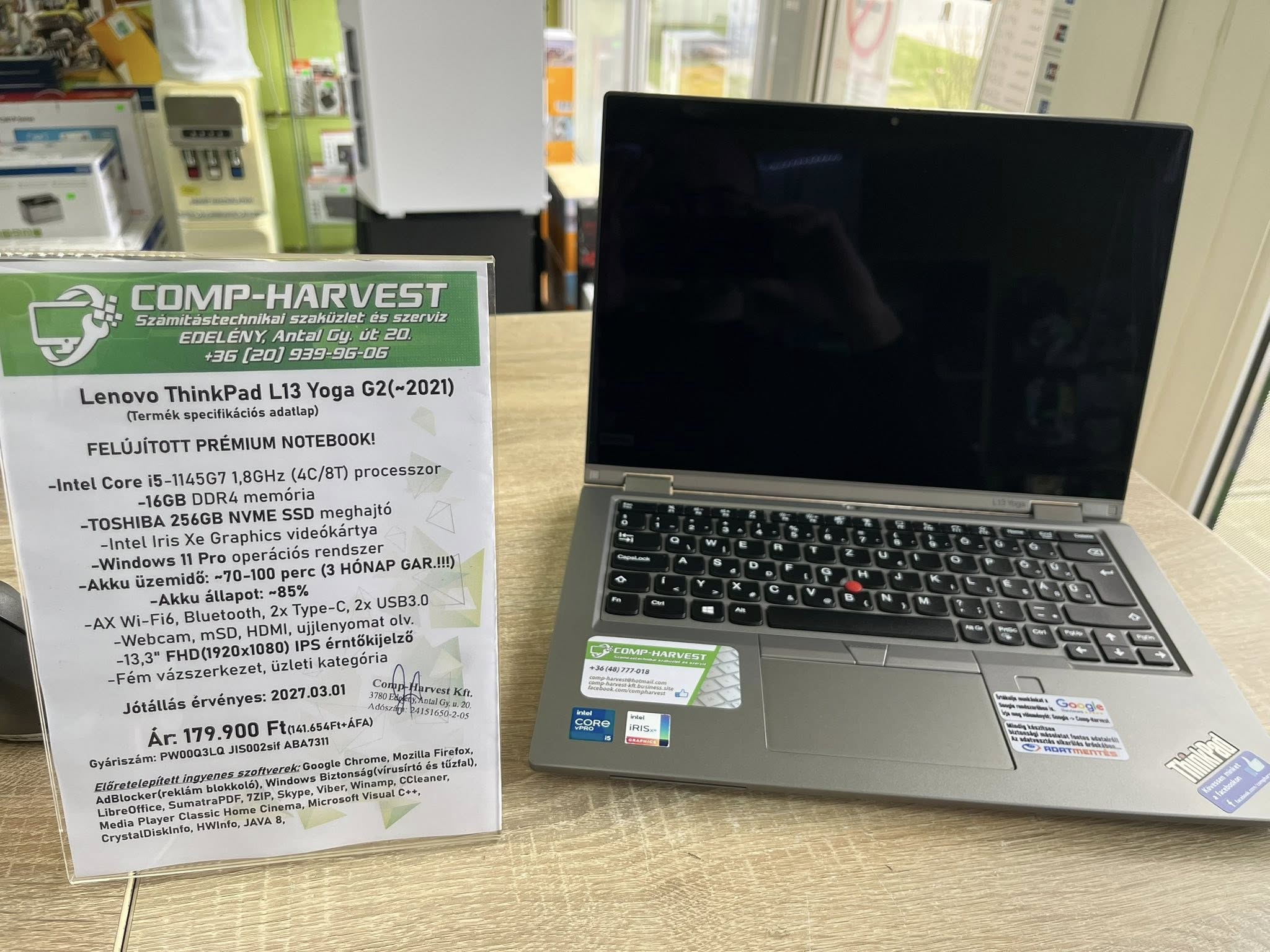 Lenovo ThinkPad L13 Yoga G2